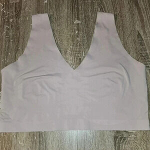 ThirdLove Smoothing V-neck Wireless Bra Nude Soft Stretchy Plus Size 1X